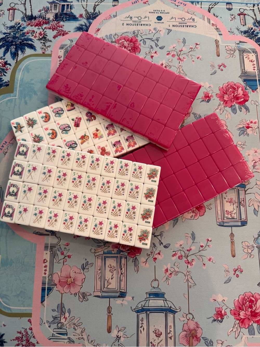 NEW American Mahjong Tile Set - Glitterville Inspired